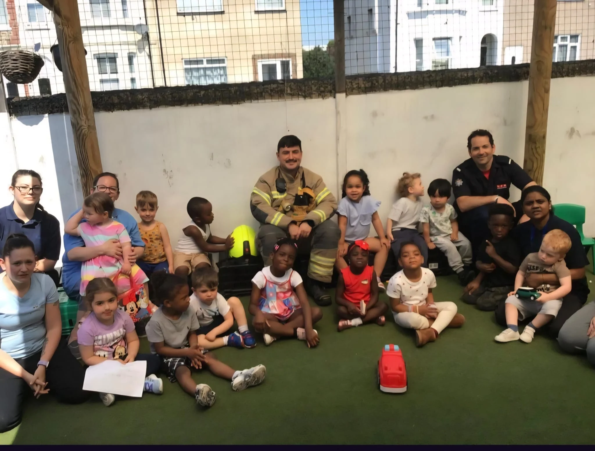 Group play at the Belvedere nursery