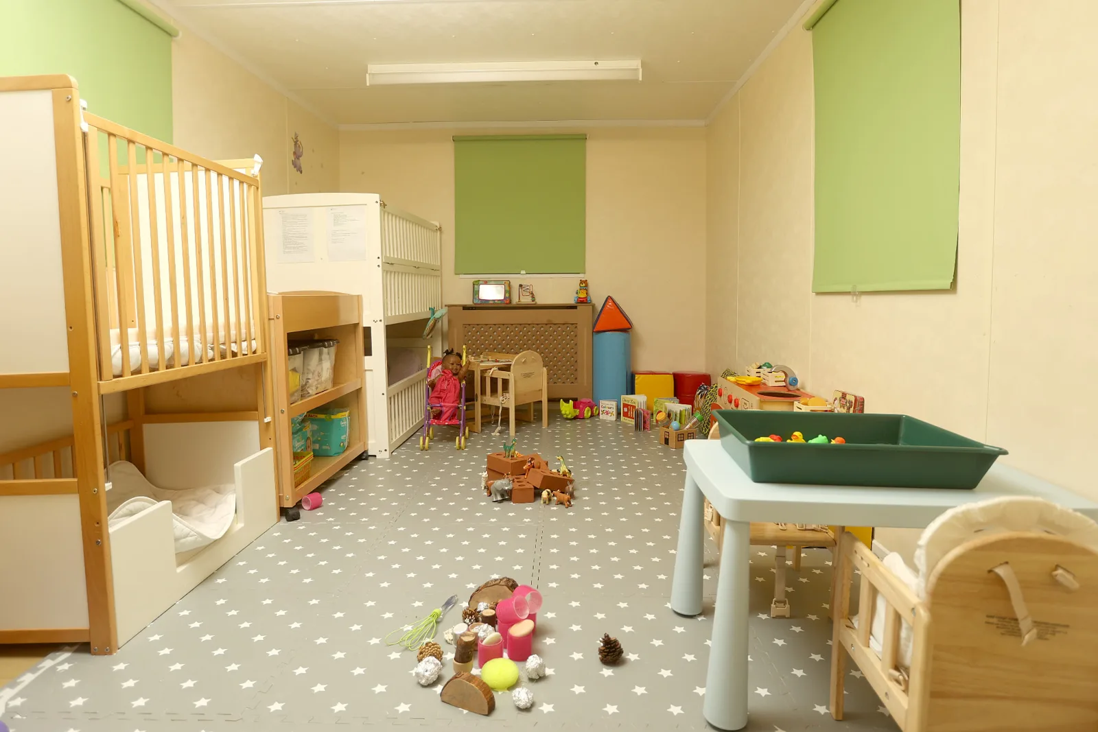 Baby and toddler room at Twinnie Belvedere