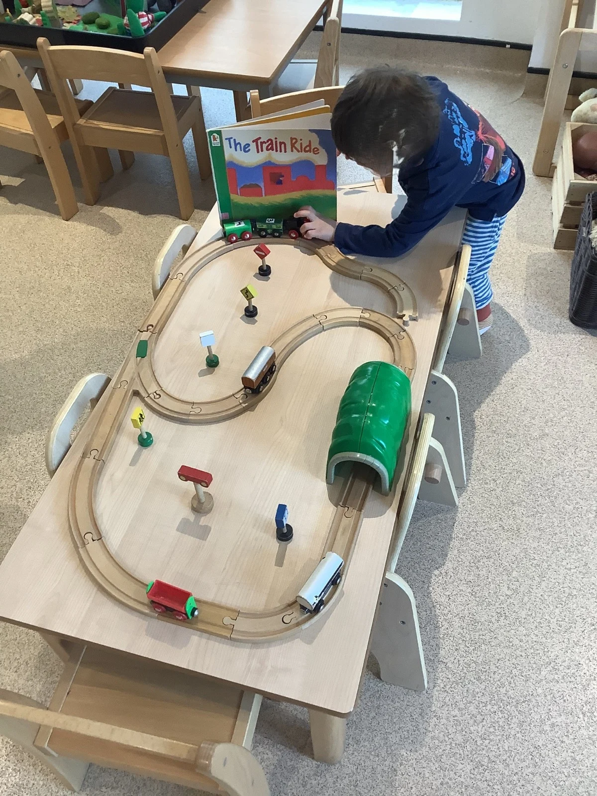 Nursery activity time at the Greenwich branch