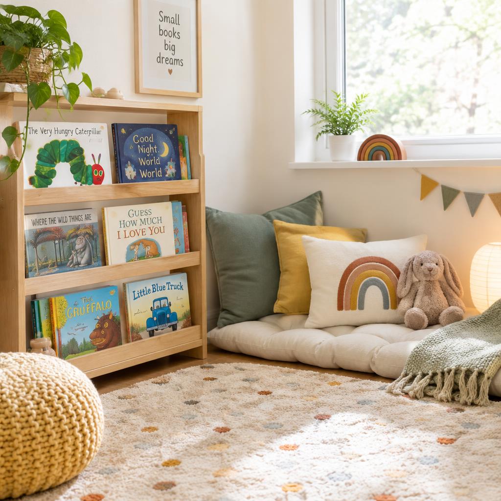 The reading corner at Belvedere, used for small-group activities